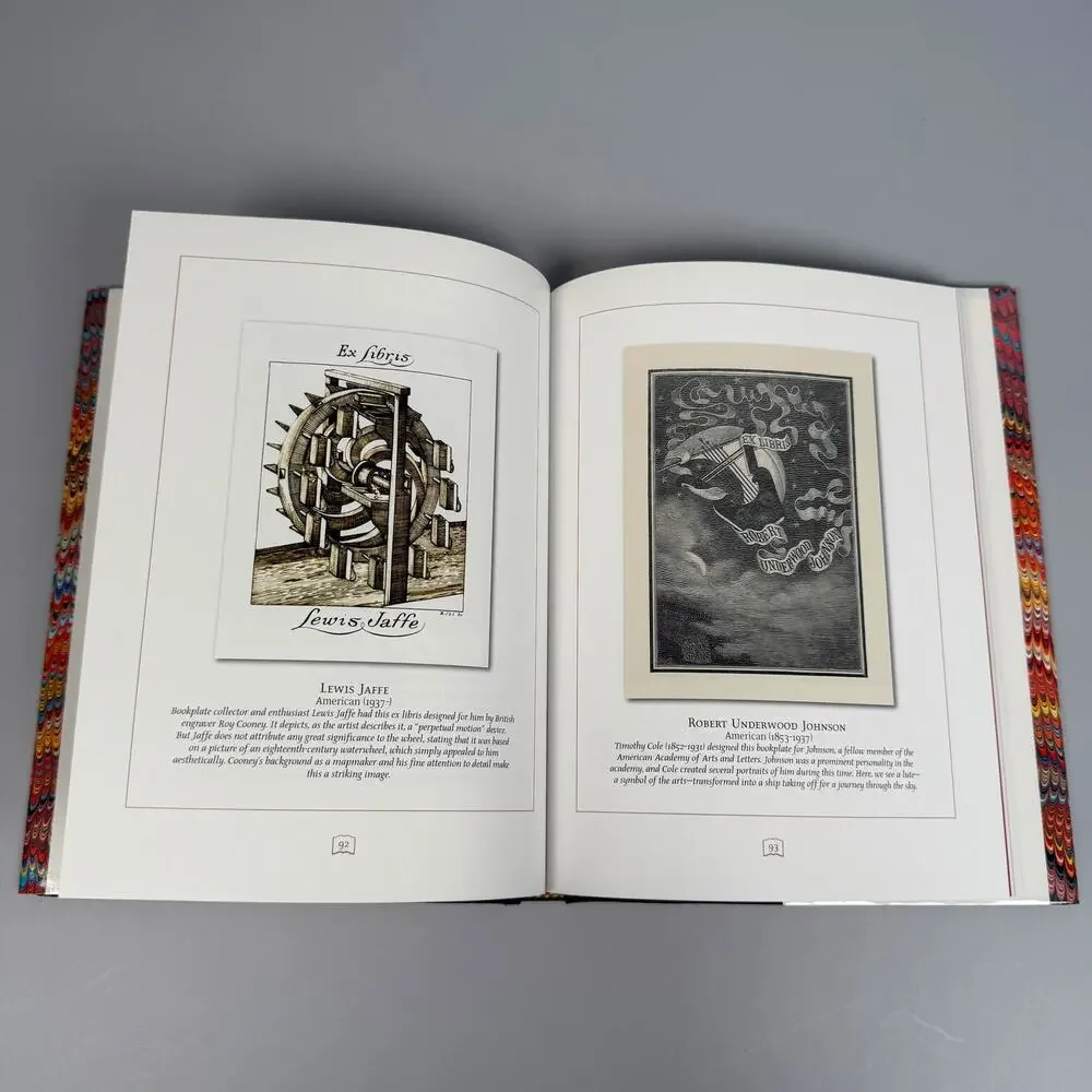The Art of the Bookplate James P. Keenan Hardcover Book 2003 First Printing